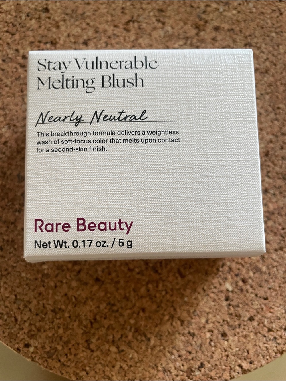 Rare Beauty Stay Vulnerable Melting Blush — Nearly Neutral Pink